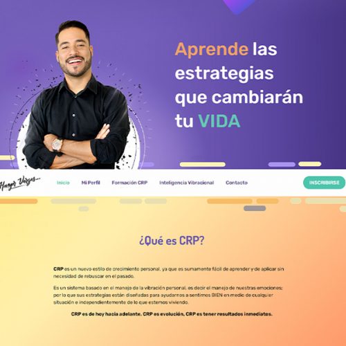 Diseño Sitio Web Henyer Vargas