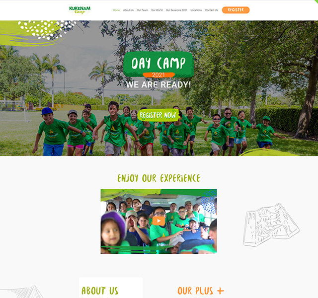 Diseño Sitio Web Kukenam Camp